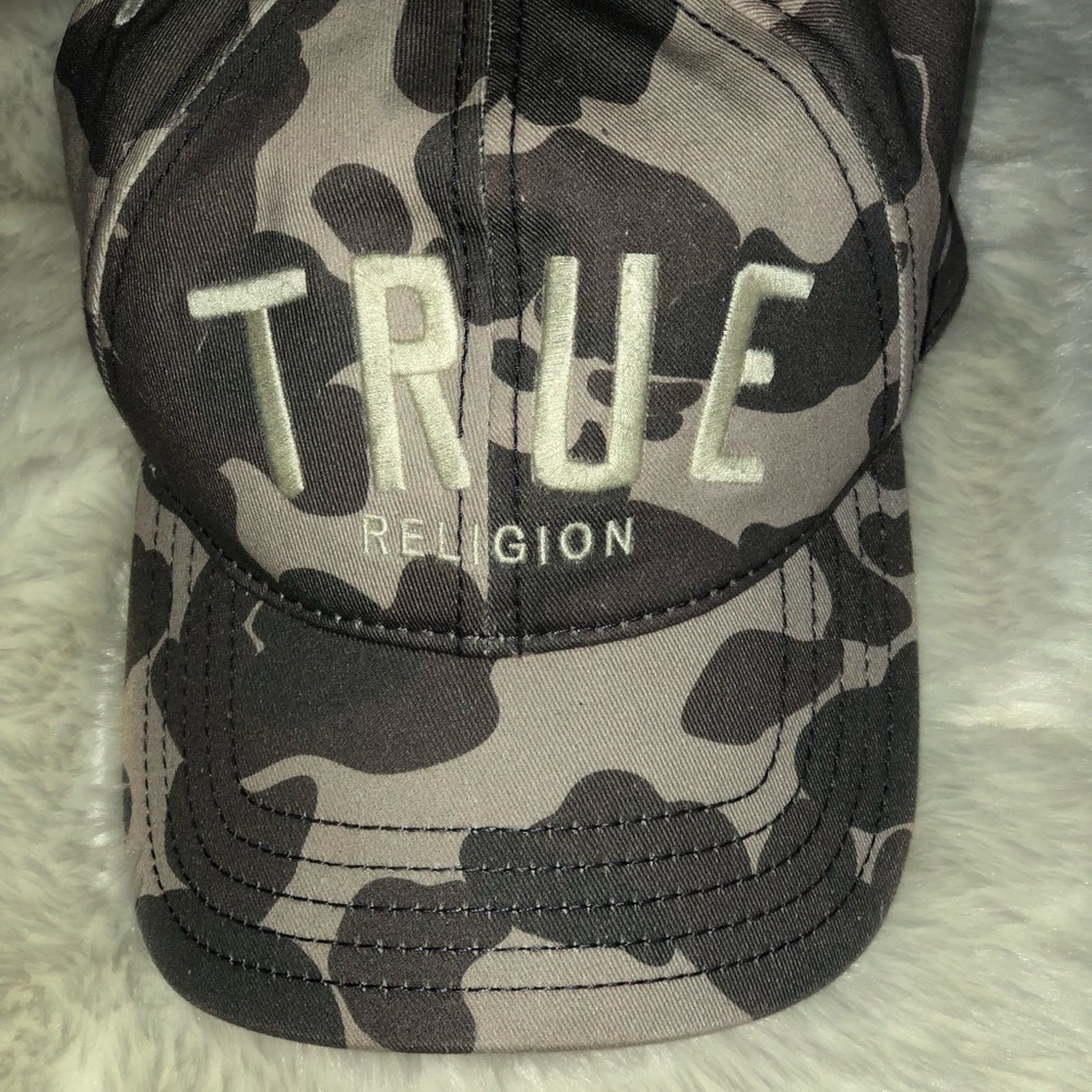 True religion camo hat